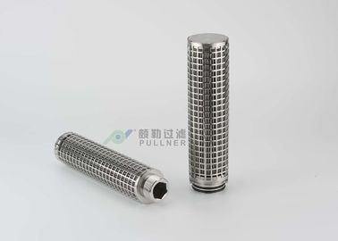Patroon op hoge temperatuur van Roestvrij staal de Filter Geplooide Filters 316L 304
