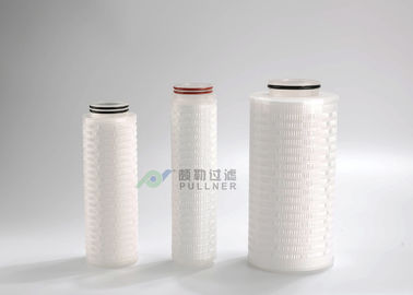 Corpusculaire Verwijderingspes Micro Geplooide Filters, Precisie Geplooide Waterfilter 0.45um