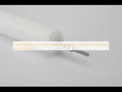 Aanpasbaar en duurzaam condensatpoetsfilter voor langdurige waterfiltratie