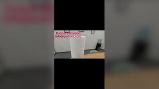 PP smeltgeblazen filter.