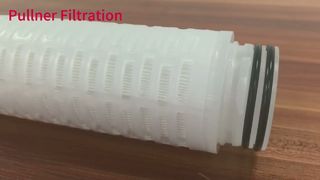 30 inch PTFE-plisséfilterpatroon voor luchtdruk