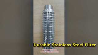 Roestvrijstalen patroonfilter, oliegasfiltratie