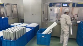 PP geplooide filterpatroon metalen buitenkooi