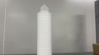 10 inch PP geplooide filterpatroon met polypropyleen kern