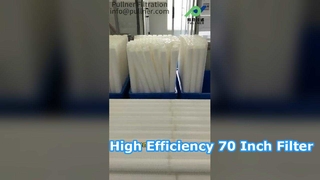 Productieproces van 70 inch filtercartridge in elektriciteitscentrale