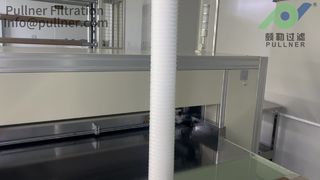 30 inch PP pleatfiltercartridge voor RO-waterzuivering met een hoge vuilhoudcapaciteit