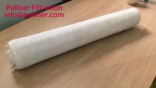 Horizontaal geplooide high-flow filterpatronen voor pre-filtratietoepassingen