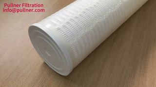 Industriële filterpatroon met hoge stroomsnelheid, ontworpen voor filtratie met grote stroomsnelheden