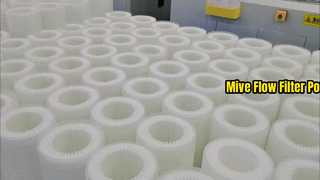 PP diep geplooide RO 6.6㎡ high-flow filterpatroon