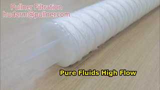 String-gewonden filterpatroon High Flow-filtratie