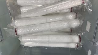 PBT-serie volledig polyester PET High Flow-filterpatroon voor precisiefiltratie met 120 ° C hoge temperatuur