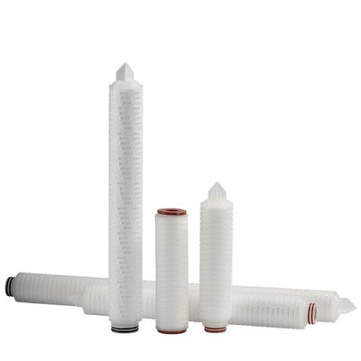 ELPP Series Filter Cartridge with Electronic Grade Materials for 0.1-25 μm Filtration Precision and High Throughput Nano Fiber Membrane