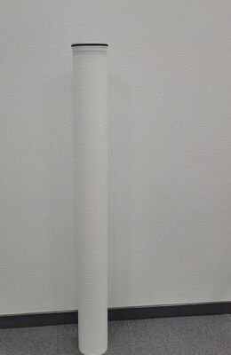 60 inch High Flow Filter Cartridge met polypropyleen gepleteerde media voor waterfiltratie van 0,1um-100um