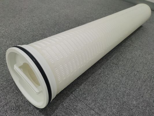 60 inch High Flow Filter Cartridge met polypropyleen gepleteerde media voor waterfiltratie van 0,1um-100um