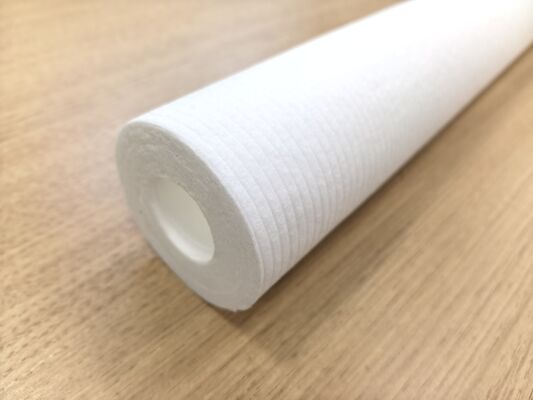 10-inch 5 micron smeltgeblazen filterpatroon voor RO-voorbehandeling en waterfiltratie