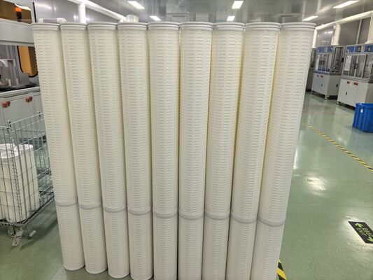 PP-materiaal gemaakt van 60 inch hoogstroomfiltercartridge voor zeewaterfiltratie