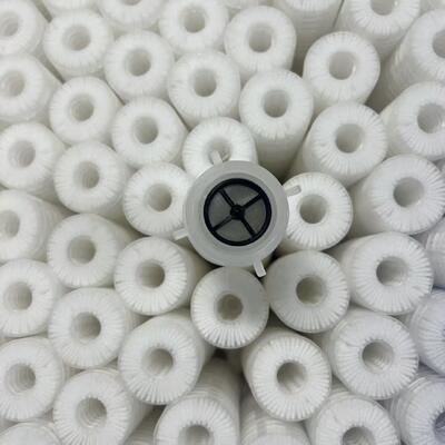 PP-filter voor waterbehandeling met aanpasbare micron, standaard NPT-interfaces en polypropyleenconstructie