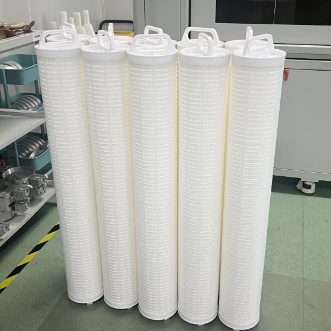 PHFM-serie High Flow-filterpatroon 6,5 inch diameter geplooid RO-voorfiltratiefilter met groot stroomoppervlak