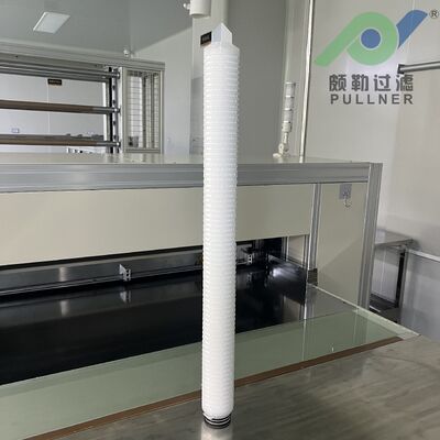 30 inch PP pleatfiltercartridge voor RO-waterzuivering met een hoge vuilhoudcapaciteit