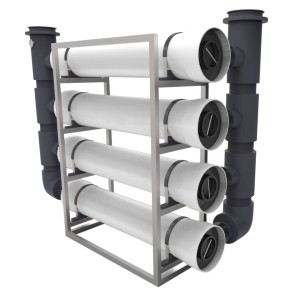 Fiberglass Membrane Cartridge Filter Housing Water omgekeerde osmose prefiltratie