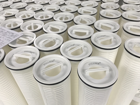 OD 6“ 0,1 - van de de Stroomfilter van 100um Hoge de Patroon Grote Stroom Rate For Petrochemical