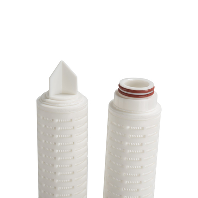 0.4 - 0.7m2 hoog - Patroon van de dichtheids de pp Geplooide Filter voor Zuiverheidsreagentia het Filtreren