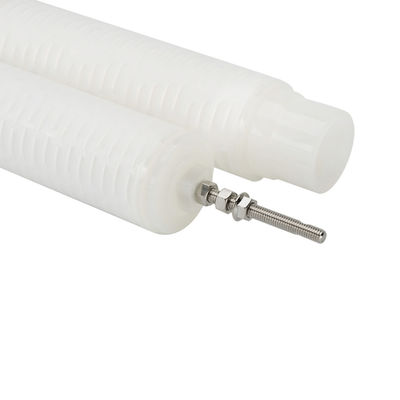 40 inch condensaatpolijstfilter met een debiet van 3,5 m³/u ~ 4,5 m³/u voor energiecentrales om ijzeroxide te verwijderen