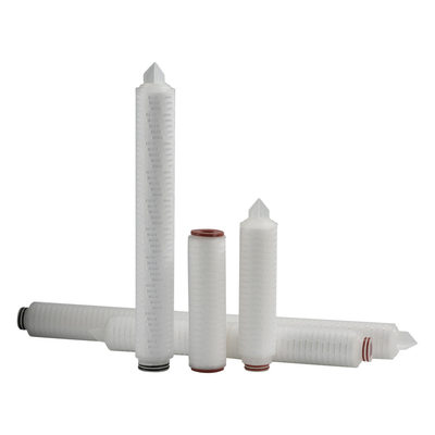 1um - 5um Micron PP Pleated Filter Maximale werktemperatuur 82C