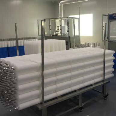 PHFZ-serie terugspoelbare pleatfilterpatroon voor ijzerverwijdering in condenswater van elektriciteitscentrales met 40" en 30" gelast ontwerp