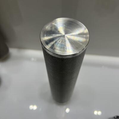 10-inch 316L roestvrijstalen meerlaagse gesinterde gaasfilterpatroon met hoge temperatuur- en corrosiebestendigheid voor toepassingen met hoge flow