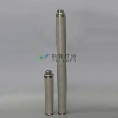 10 inch 316L Stainless Steel Sintered Mesh Filter Cartridge met hoge temperatuur en corrosiebestandheid voor toepassingen met een hoge stroom