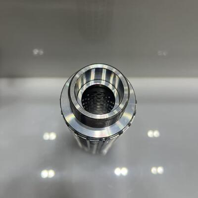 Hittebestendige 316L roestvrijstalen vezelfilterpatroon met plooien en groot filtratieoppervlak