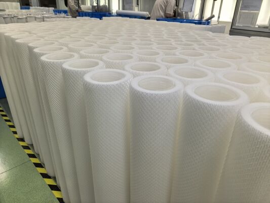 40 inch hoogstroomfilterpatroon met dubbel open einde voor zeewaterfiltratie