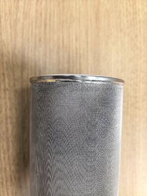 Roestvrij staal 80 mesh filterpatroon met hoge mechanische sterkte en temperatuurbestendigheid