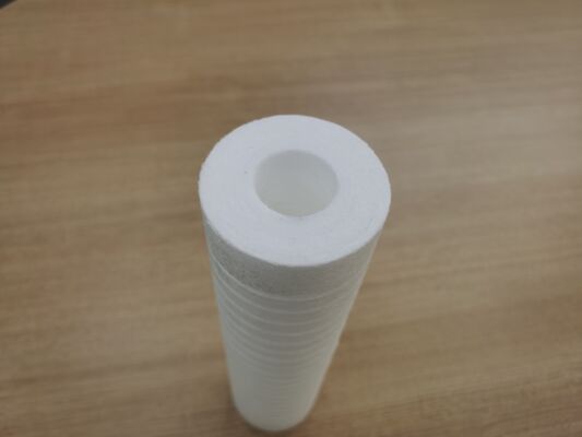 10-inch 5 micron smeltgeblazen filterpatroon voor RO-voorbehandeling en waterfiltratie