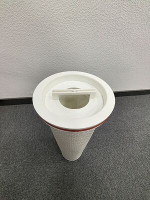 Hoog efficiënte 40" gevouwen filterpatroon voor RO-voorfiltratie, met 0,1-100 μm micron