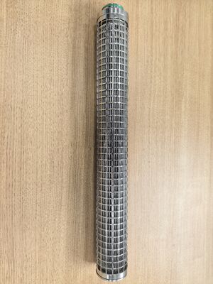 316L pleatfilterpatroon van roestvrij staal met een groot filteroppervlak en hoge temperatuurbestendigheid