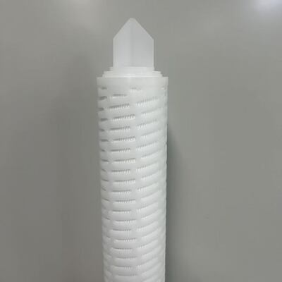 20 inch hoge dichtheid geplooide polypropyleen filterpatroon met 0,1-20um micronfiltratie