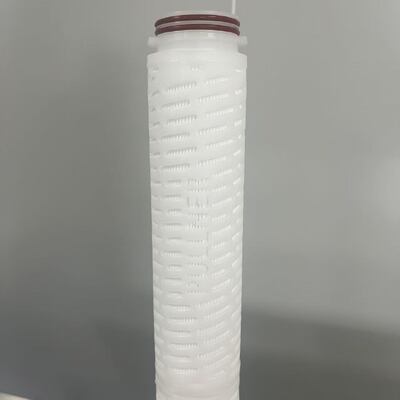 20 inch hoge dichtheid geplooide polypropyleen filterpatroon met 0,1-20um micronfiltratie