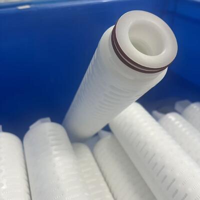 20 inch hoge dichtheid geplooide polypropyleen filterpatroon met 0,1-20um micronfiltratie