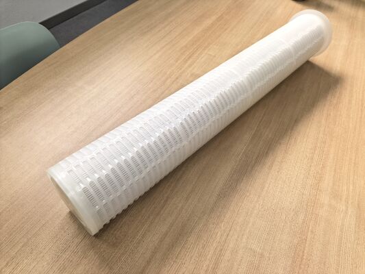 40 inch hoogstroomfiltercartridge voor zeewaterfiltratie met een hoogstroomcapaciteit