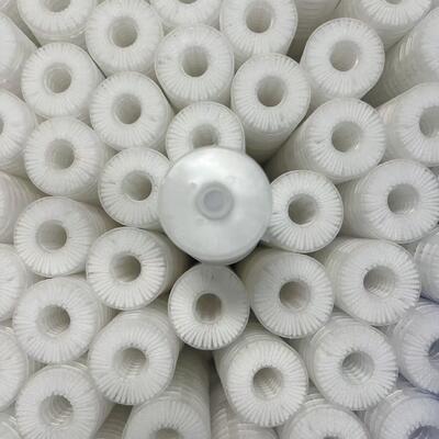 PP-filter voor waterbehandeling met aanpasbare micron, standaard NPT-interfaces en polypropyleenconstructie