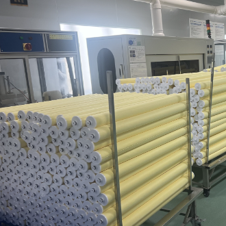 Glasvezel coëlerende olie verwijdering filter cartridge met SOE Single Open End Star Locator Cap & Double O-ring voor industrieel afvalwater