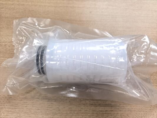 PLPF-serie Filterpatronen van alle fluorpolymeren met hydrofiele PTFE-membraan voor chemische corrosiebestendigheid en lage neerslag