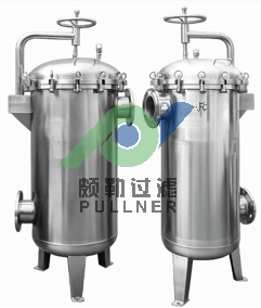 ISO-gecertificeerde SS304/316L Multi-cartridge High Flow Filter Housing voor RO-voorbehandeling en industriële waterbehandeling