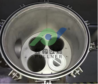 ISO-gecertificeerde SS304/316L Multi-cartridge High Flow Filter Housing voor RO-voorbehandeling en industriële waterbehandeling