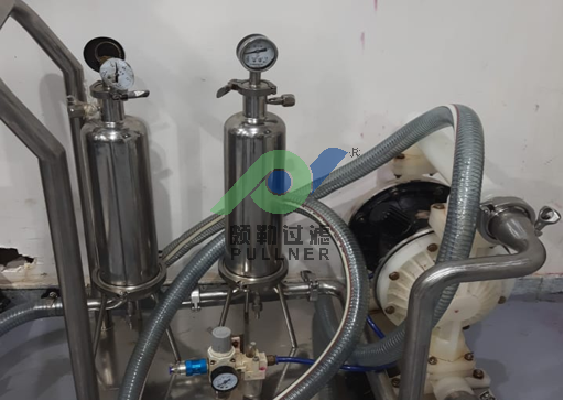316L roestvrijstalen filterbehuizing met een enkele cartridge voor industriële vloeistoffiltratie met verschillende afmetingen