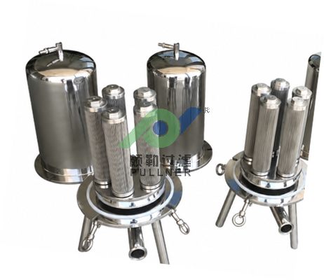 ISO-gecertificeerde SS304/316L Multi-Cartridge Filterbehuizing voor RO-voorbewerking & Industriële Waterbehandeling