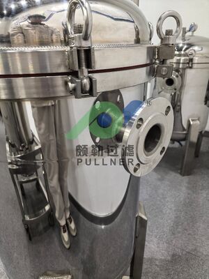 ISO-gecertificeerde SS304/316L Multi-cartridge High Flow Filter Housing voor RO-voorbehandeling en industriële waterbehandeling