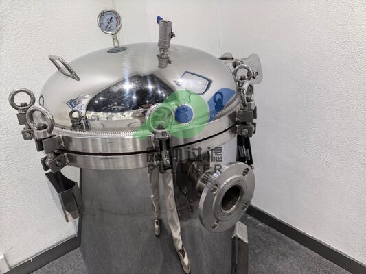 ISO-gecertificeerde SS304/316L Multi-cartridge High Flow Filter Housing voor RO-voorbehandeling en industriële waterbehandeling